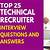 common tech recruiter interview questions