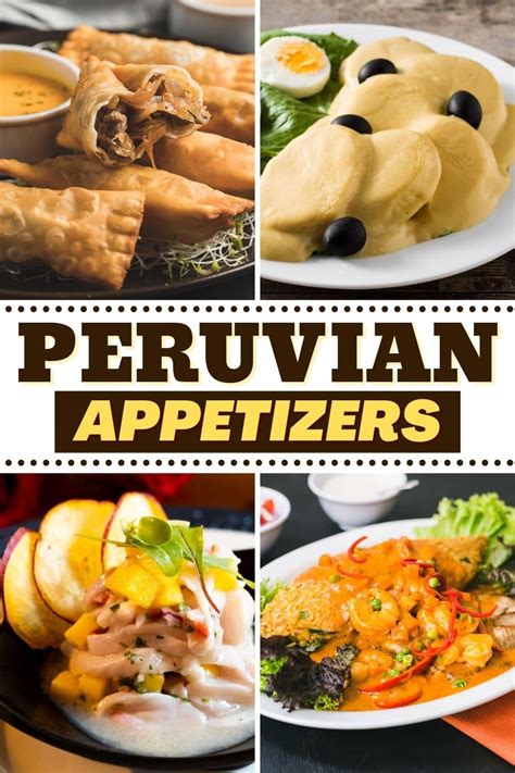 Common Appetizers In Peru