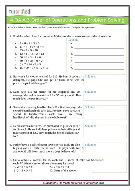 Common Core 4Th Grade Math Book 2 Worksheets