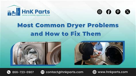 common dryer problems identified annapolis md