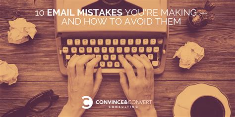 common email marketing mistakes to avoid