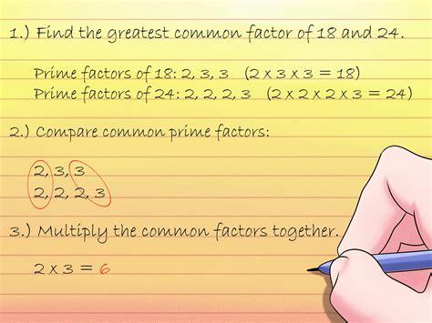 Common Factor Instruction