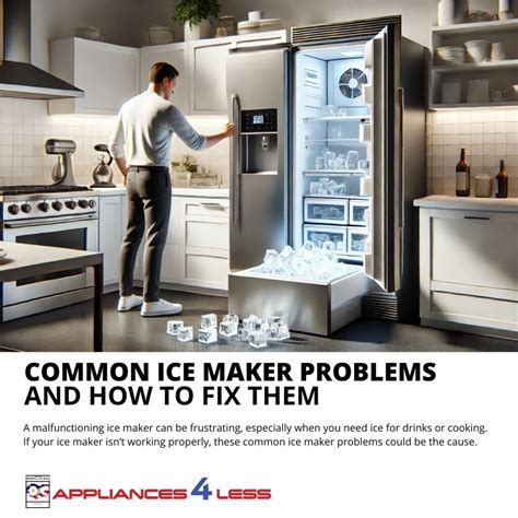 common ice maker problems