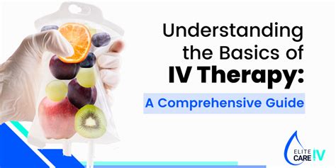 Common Iv Therapies Include