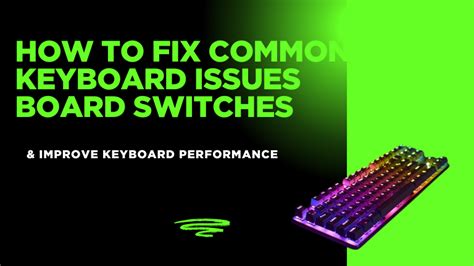 Common Keyboard Problems