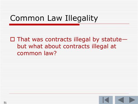 common law illegality in contract law