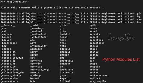 common modules in python