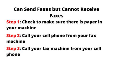 common problems that may delay fax reception