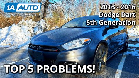 Common Problems With 2013 Dodge Dart