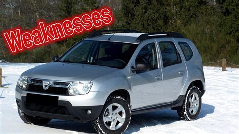 common problems with dacia duster