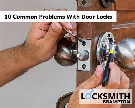 common problems with non power locks door