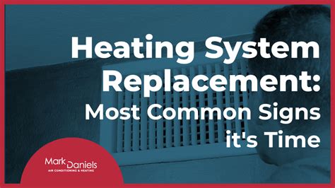 common signs of heating problems