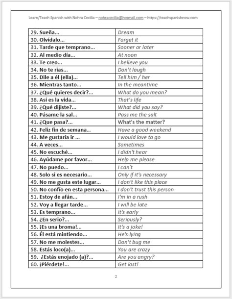 common words in spanish and hindi
