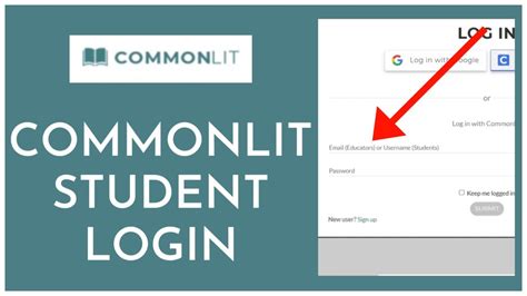 commonlit code login