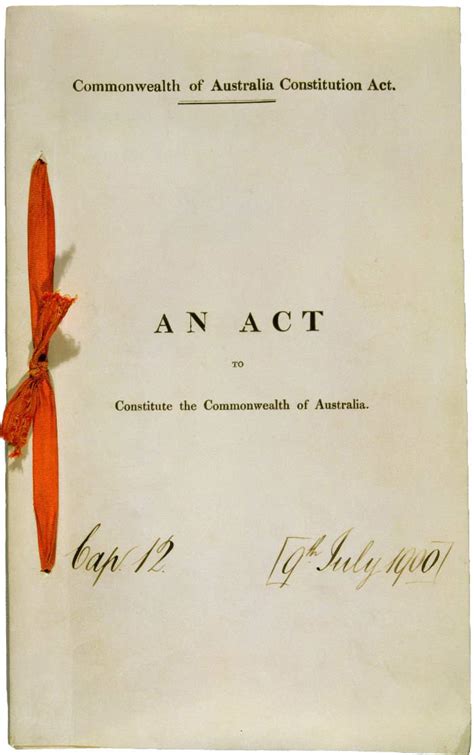 commonwealth of australia constitution act