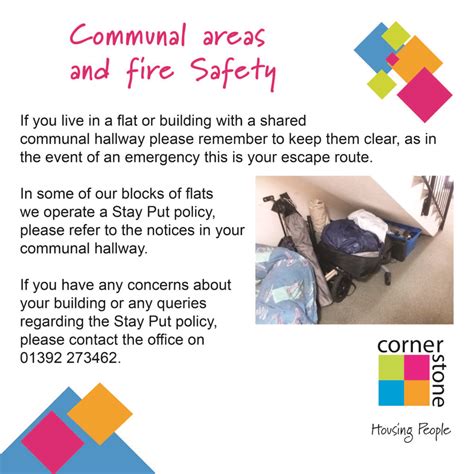 communal area fire regulations