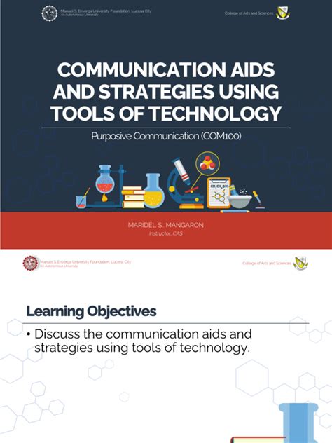 Communication Aids And Strategies Using Tools Of Technology Introduction