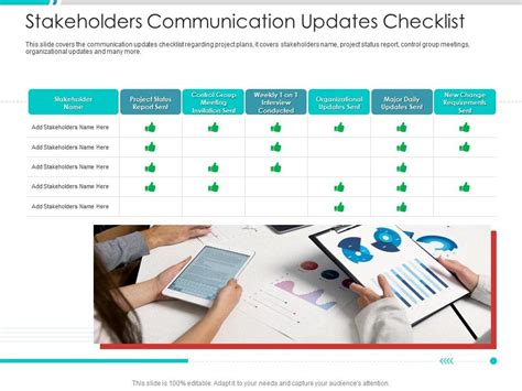 Communication and Updates