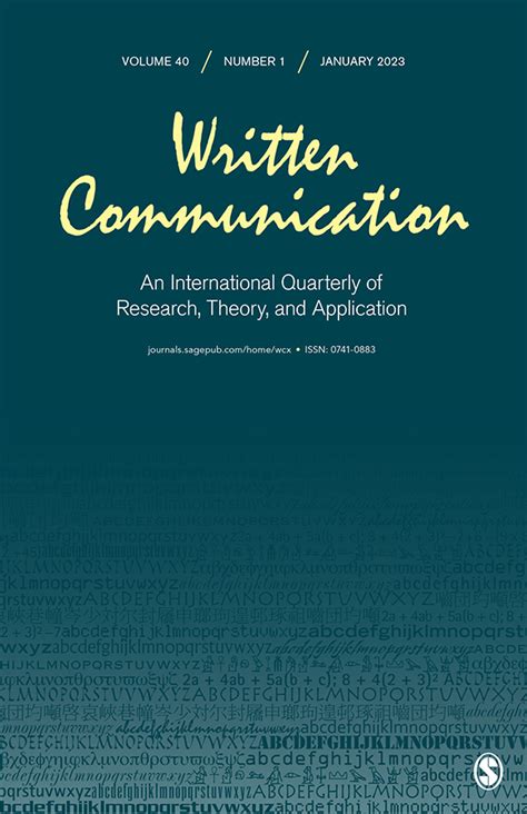 communication based research journal