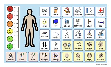 Communication Board Printable Swing