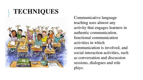 communicative language teaching method activities