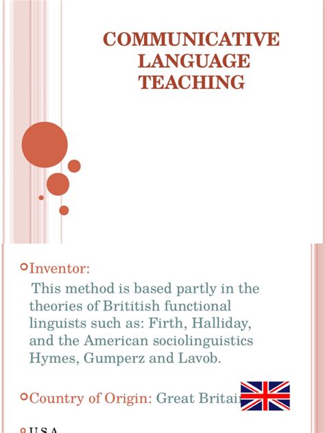 communicative language teaching method pdf