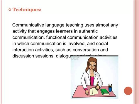 communicative language teaching method ppt