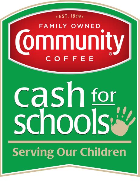 community coffee cash for schools