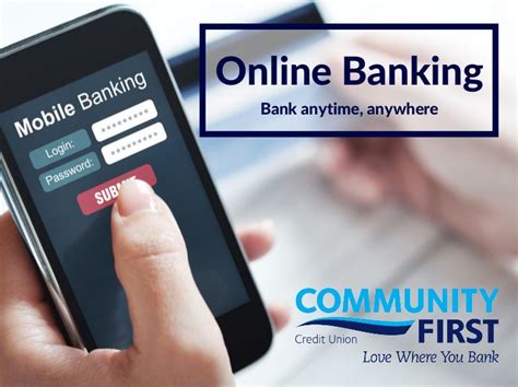 community first credit union online banking