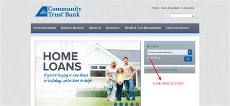 community trust bank online