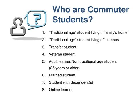 Commuter Student Definition