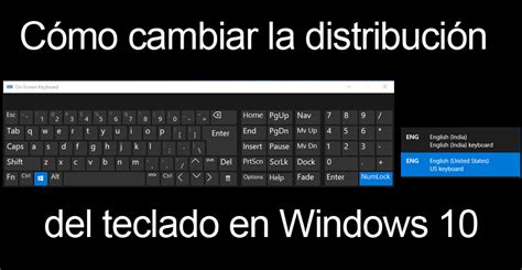 Cambiar configuración de idioma de teclado en Windows 2019 Portal+Tips