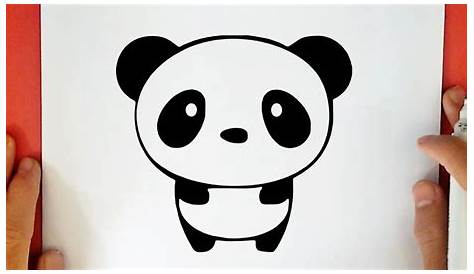 Imagenes Para Dibujar Kawaii Pandas - Dibujos Para Colorear Y Pintar