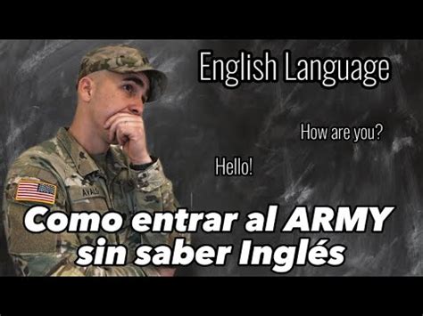¿Cómo entrar al ARMY sin saber inglés? Requisitos y más
