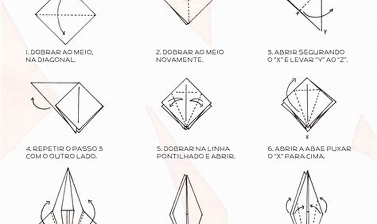 como fazer o tsuru em origami