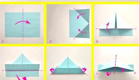 barco-de-papel-paso-a-paso-origami-paper-boat | Origami design, Origami