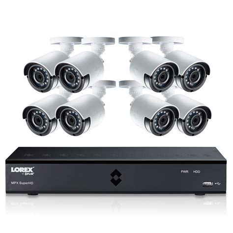 Lorex 16 Cámaras con 16 Canales 1080p HD Sistema de Seguridad Costco