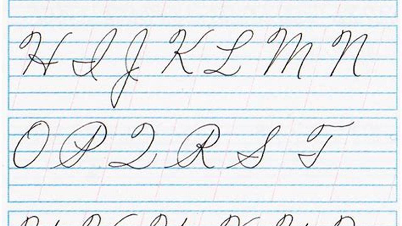 Unveiling the Secrets of Cursive "i": A Calligrapher's Guide to Elegance