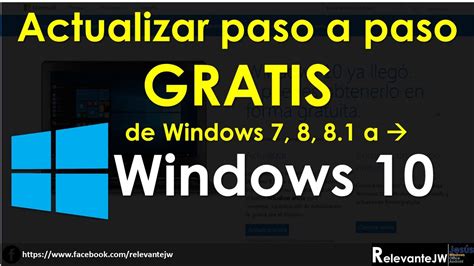 Como actualizar a Windows 10 desde 7/8/8.1 Actualización Gratuita 2016