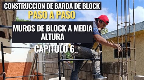 Como Aser Una Barda De Block