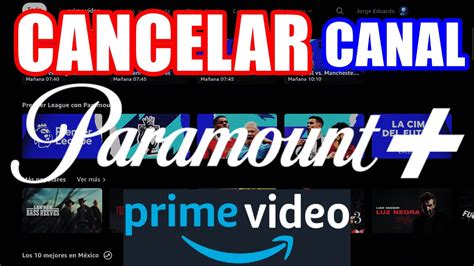 como cancelar paramount plus desde amazon prime