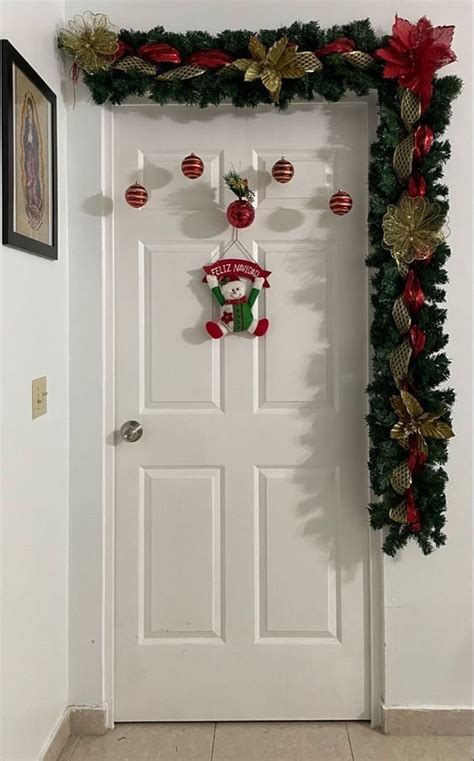 Como Decorar Mi Puerta Navidea