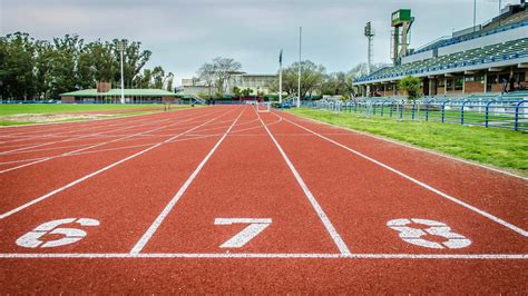 como es la pista de atletismo