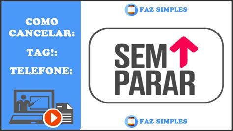 como fazer o cancelamento do sem parar