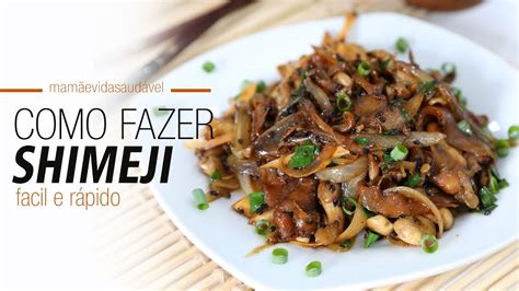 Como Fazer Shimeji Com Brocolis
