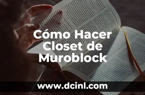 Como Hacer Closet De Block