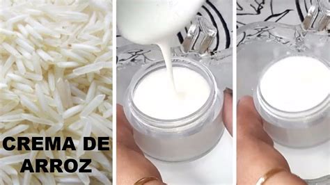 como hacer crema de arroz