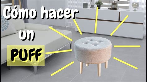 Como Hacer Puff De Madera