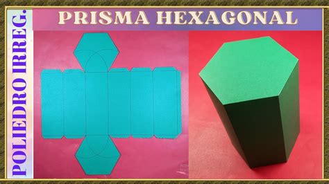 Red de un prisma regular de base hexagonal