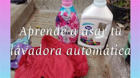 Como Lavar En Lavadora Automatica